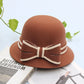 Women's Stitched Bow Hat, Multi Colours