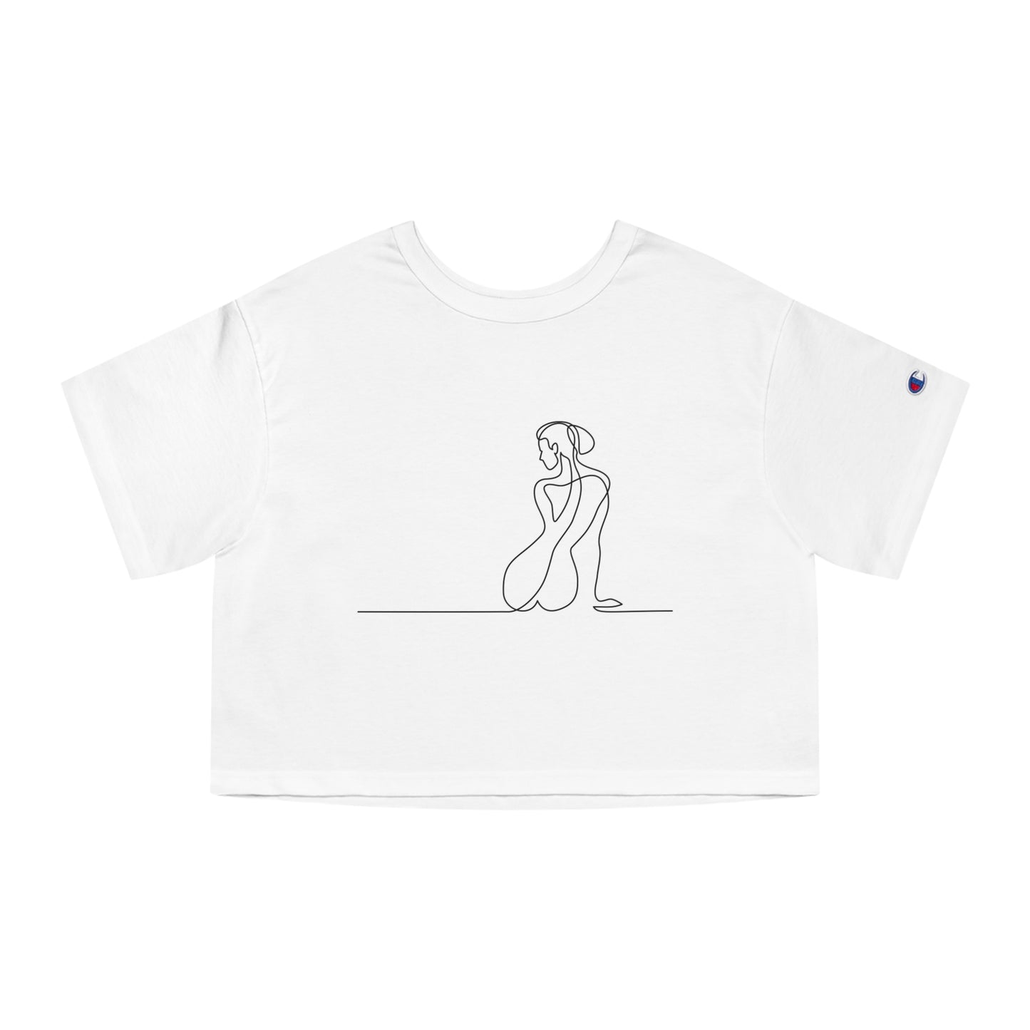 Meditation Yoga Art Women's Heritage Cropped T-Shirt