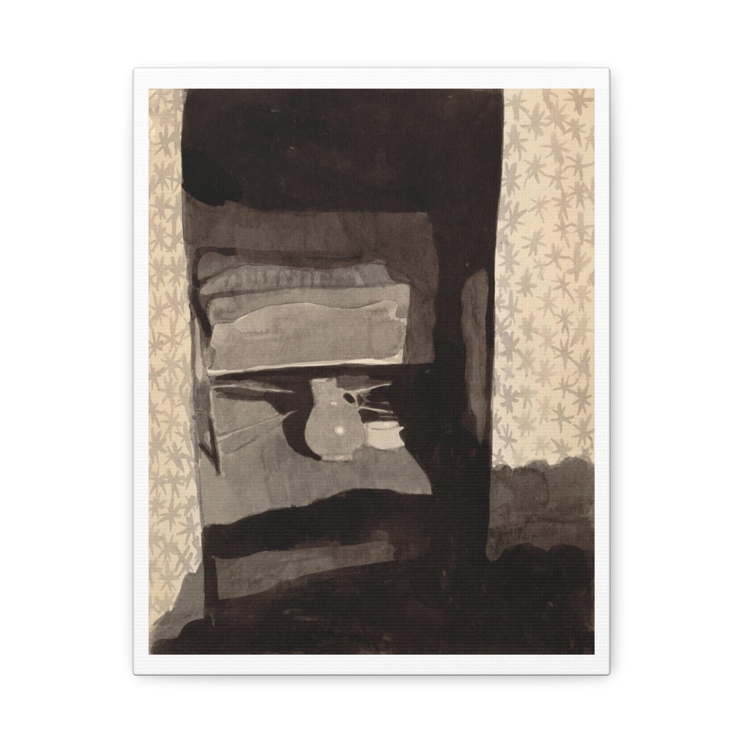 Glance Into a Bedroom (1908) by Paul Klee, Canvas Art Print from the Original