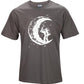 'Digging The Moon' Print T-Shirt