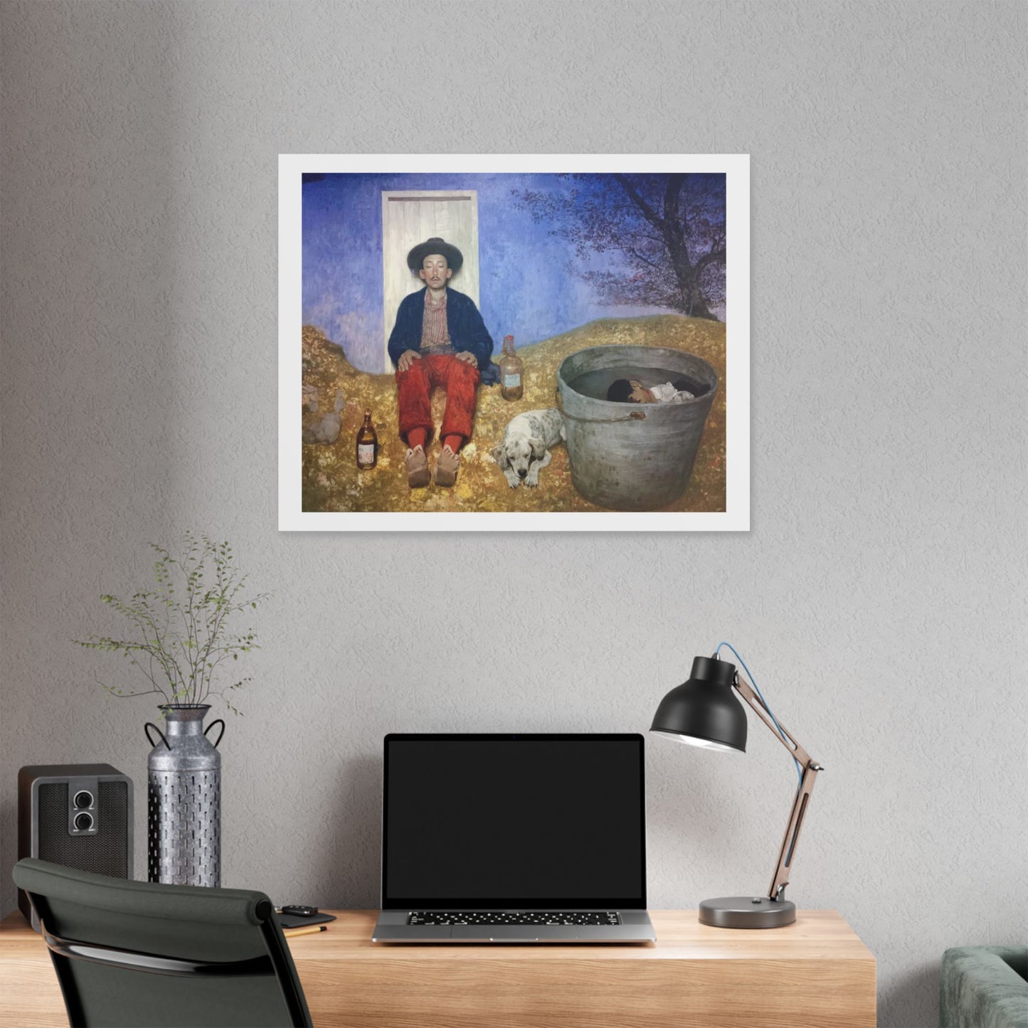 How the West Was Won 'Designed by AI' Canvas Art Print