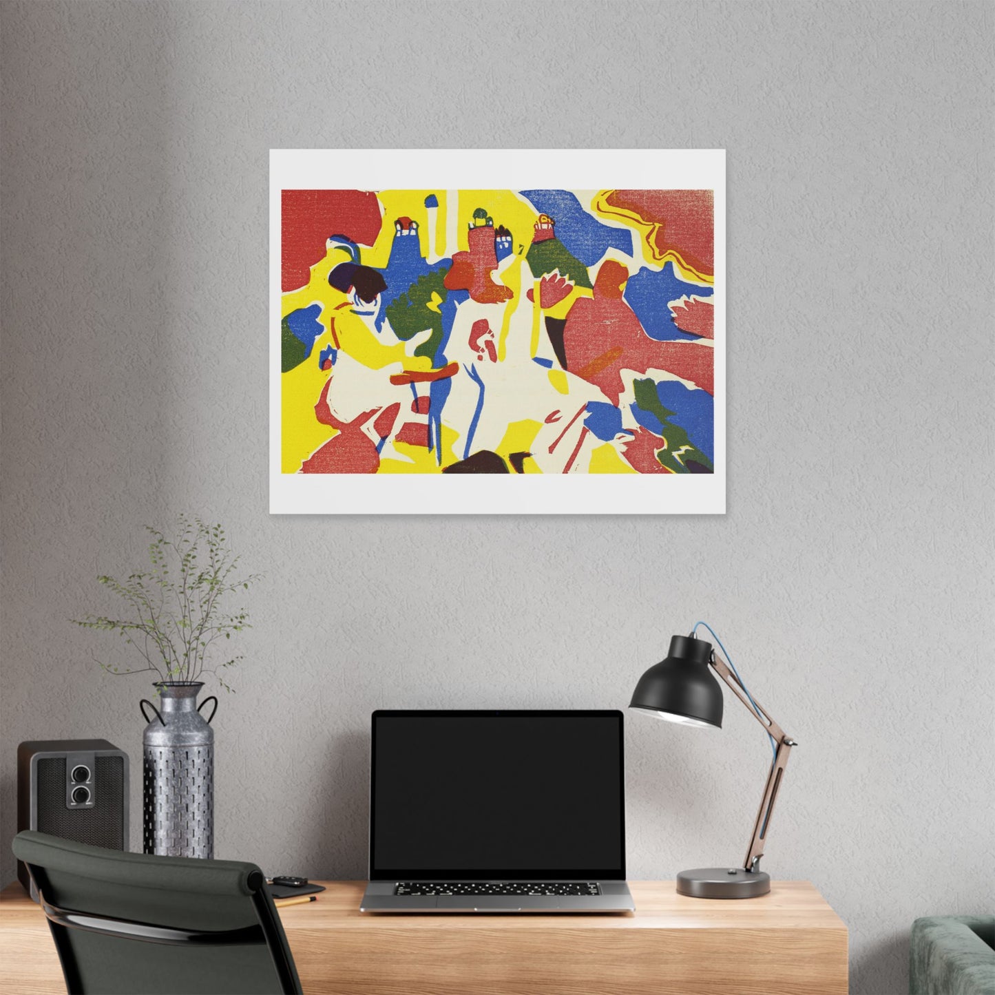 Klänge (1913) by Wassily Kandinsky, from the Original, Canvas Art Print