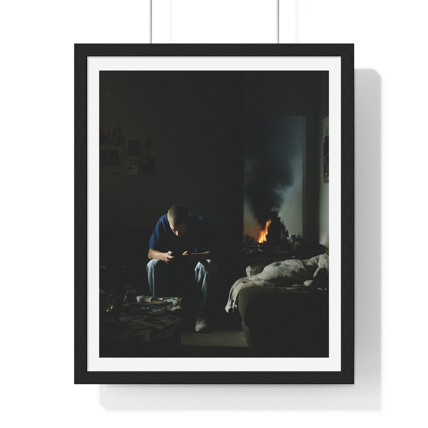 Raw Art II 'Designed by AI' Framed Art Print