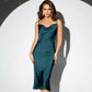 Vireous Summer Sleeveless Silk Suspender Dress, Plus Sizes