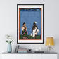 A Jain Farmer and Wife, Artist Unknown, from the Original, Framed Art Print