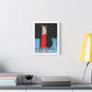 Grandmother, Neo-Surrealism, Art Print on Satin Canvas, Stretched