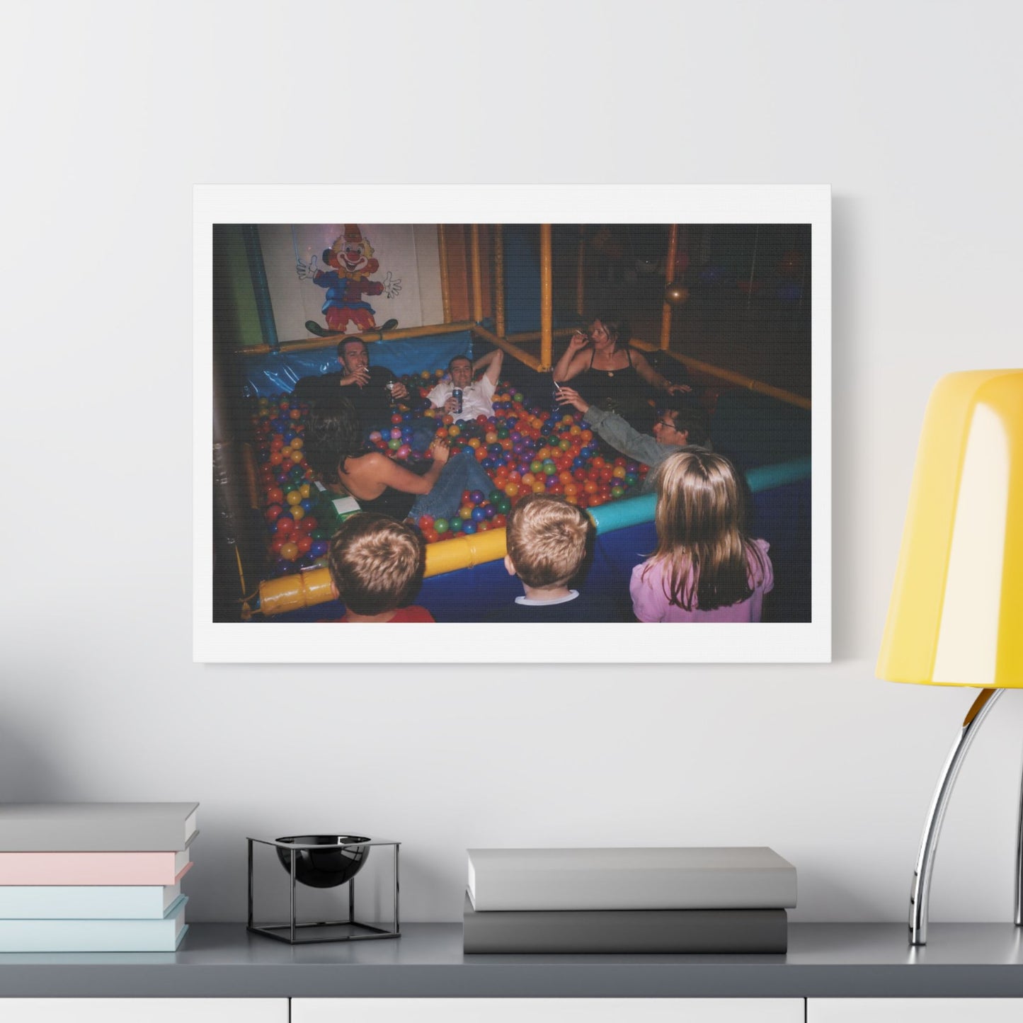 We Need the Adults Back in Charge 'Designed by AI' Art Print on Canvas