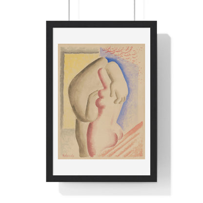 Lovers by Mikuláš Galanda, from the Original, Framed Art Print