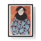 Portrait of Johanna Staude (1917-1918) by Gustav Klimt, from the Original, Wooden Framed Print