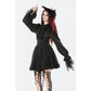 Dark in Love Bellatrix Gothic Embroidered Petticoat Skirt