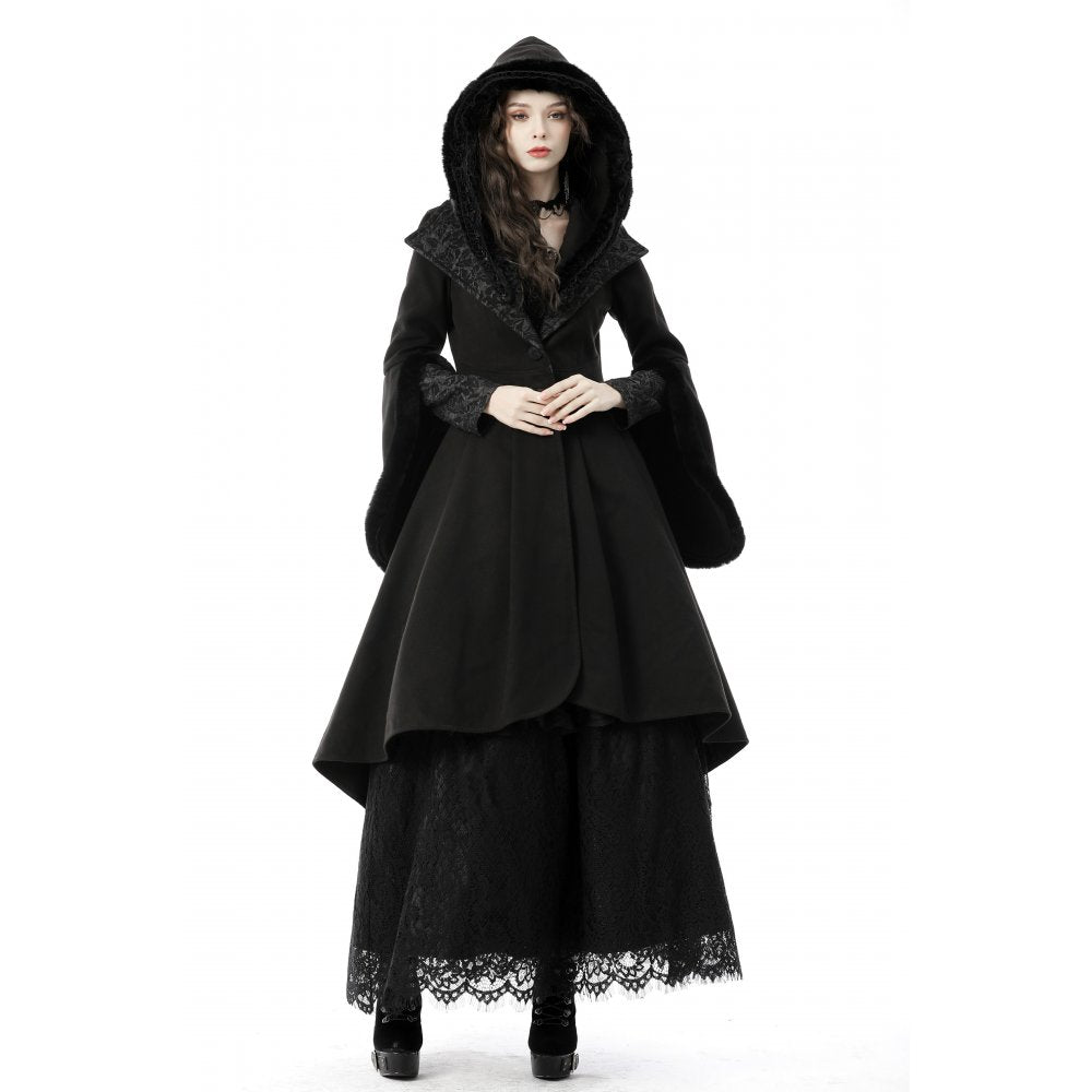 Dark In Love Rivendell Coat with Detachable Hood