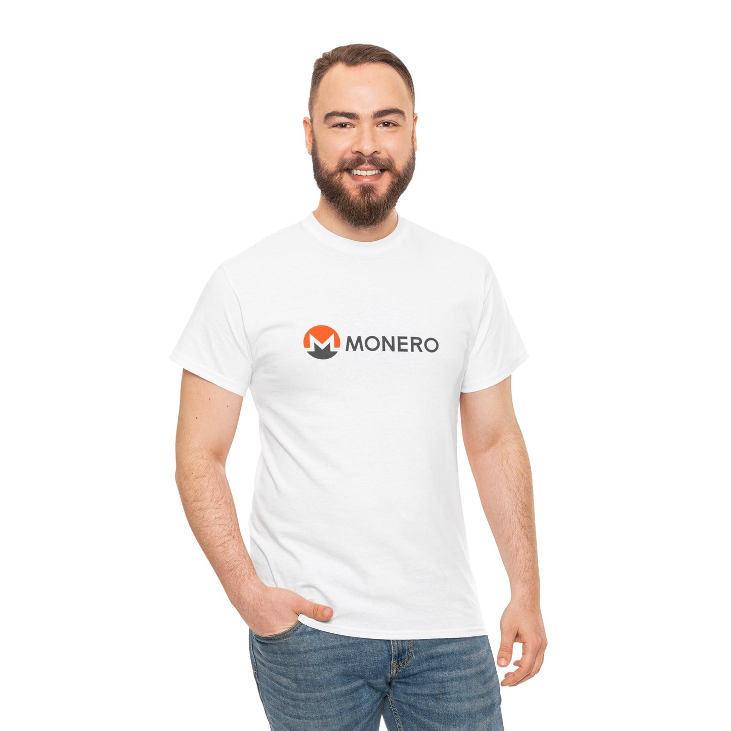 Monero #MYR Crypto Unisex Heavy Cotton T-Shirt
