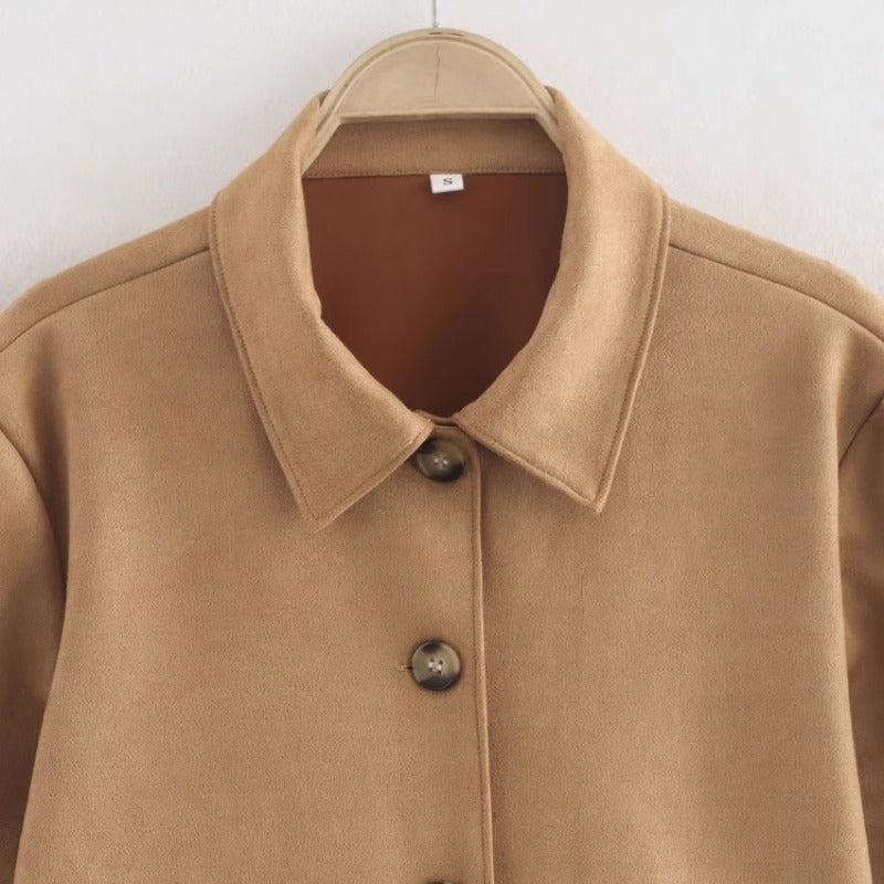 Women's Preppy French Design Fashion All-Matching Jacket