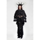 Dark in Love Zuri Vintage Lace Cape with Flowing Sleeves