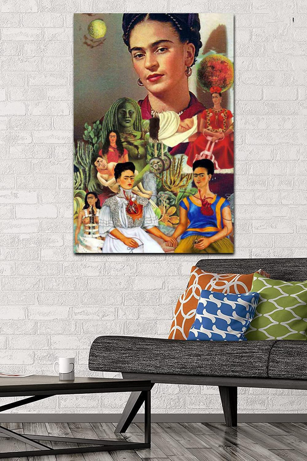 Frida Kahlo Decorative Painting, Canvas Wall Art Prints