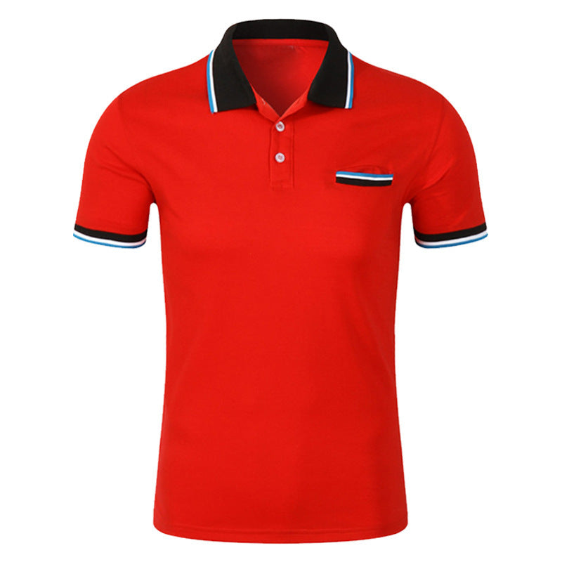 Unisex Fashion Lapel Polo Shirt, Candy Colours