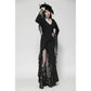 Dark in Love Pandora Witchy Asymmetrical Long Dress