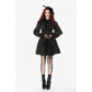 Dark in Love Bellatrix Gothic Embroidered Petticoat Skirt
