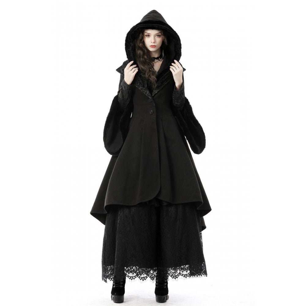 Dark In Love Rivendell Coat with Detachable Hood