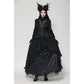 Dark in Love Felicity Gothic Lacy Zip-Up Tailcoat Shirt