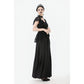 Dark in Love Ophelia Lace Corset Top in Black