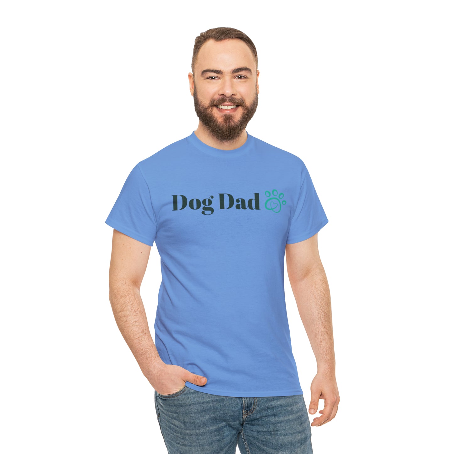 Dog Dad! Cotton T-Shirt