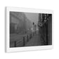 Misty London in Monotone, Black & White Photography, from the Original on Canvas