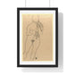 Nude by Egon Schiele, from the Original, Framed Art Print