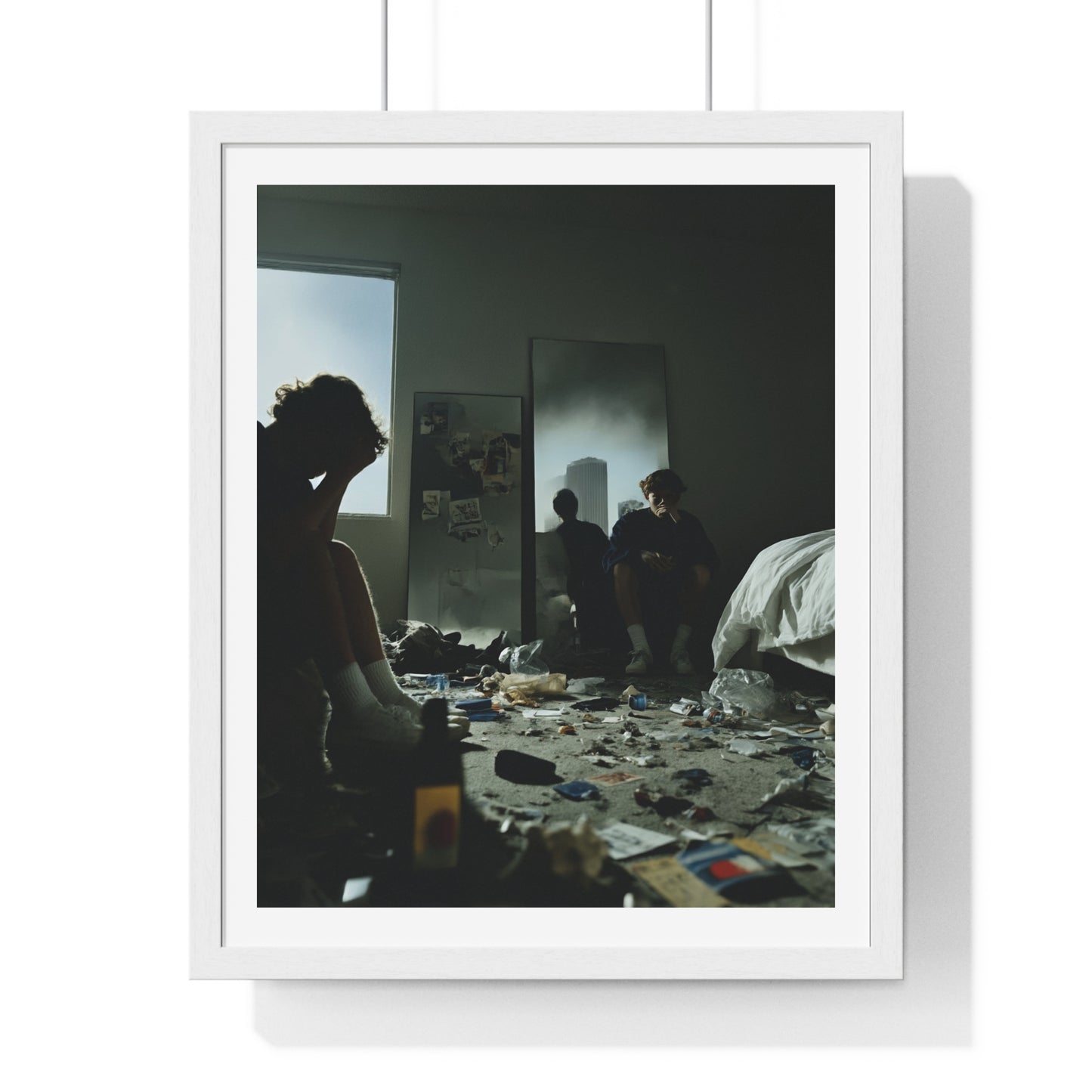 Raw Art III 'Designed by AI' Framed Art Print