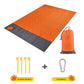 Large Portable Peg-Down Beach Mat and Carry Bag