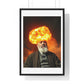 Mind Blowing, Photorealistic Art 'Designed by AI' Framed Print