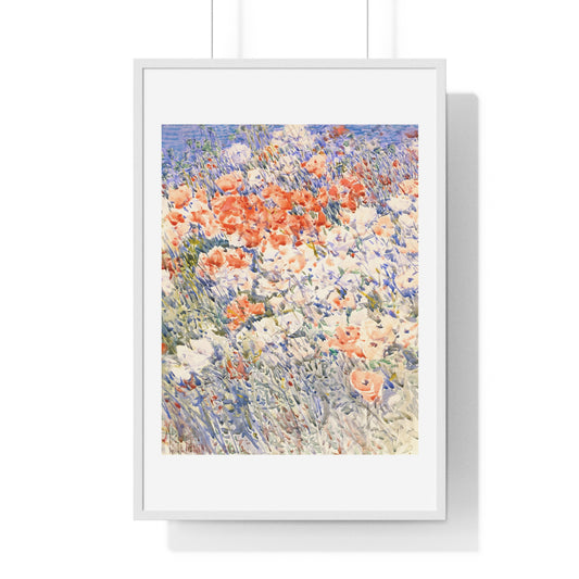 The Island Garden by Childe Hassam (1892) from the Original, Framed Art Print