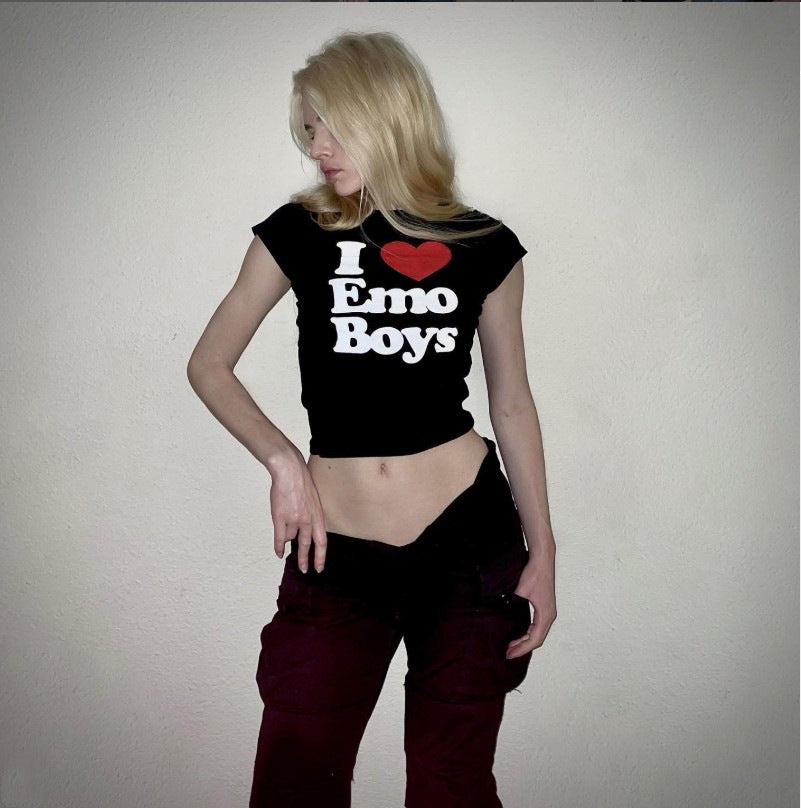 I Love Emo Boys! Women's T-Shirt