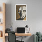 Brutalist Portrait Art II 'Designed by AI' Canvas Art Print