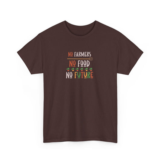 No Farmers, No Food, No Future T-Shirt