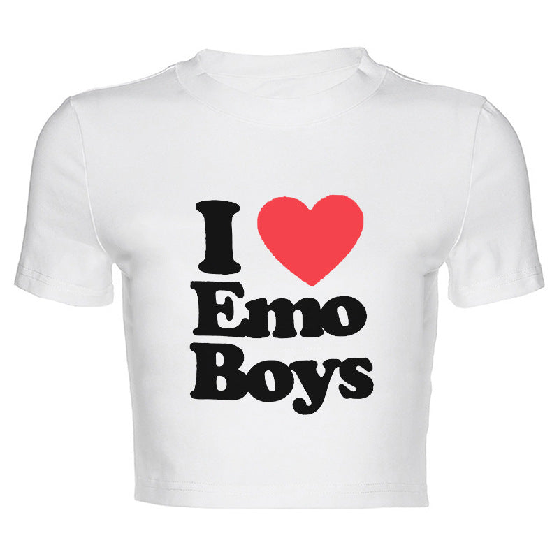 I Love Emo Boys! Women's T-Shirt