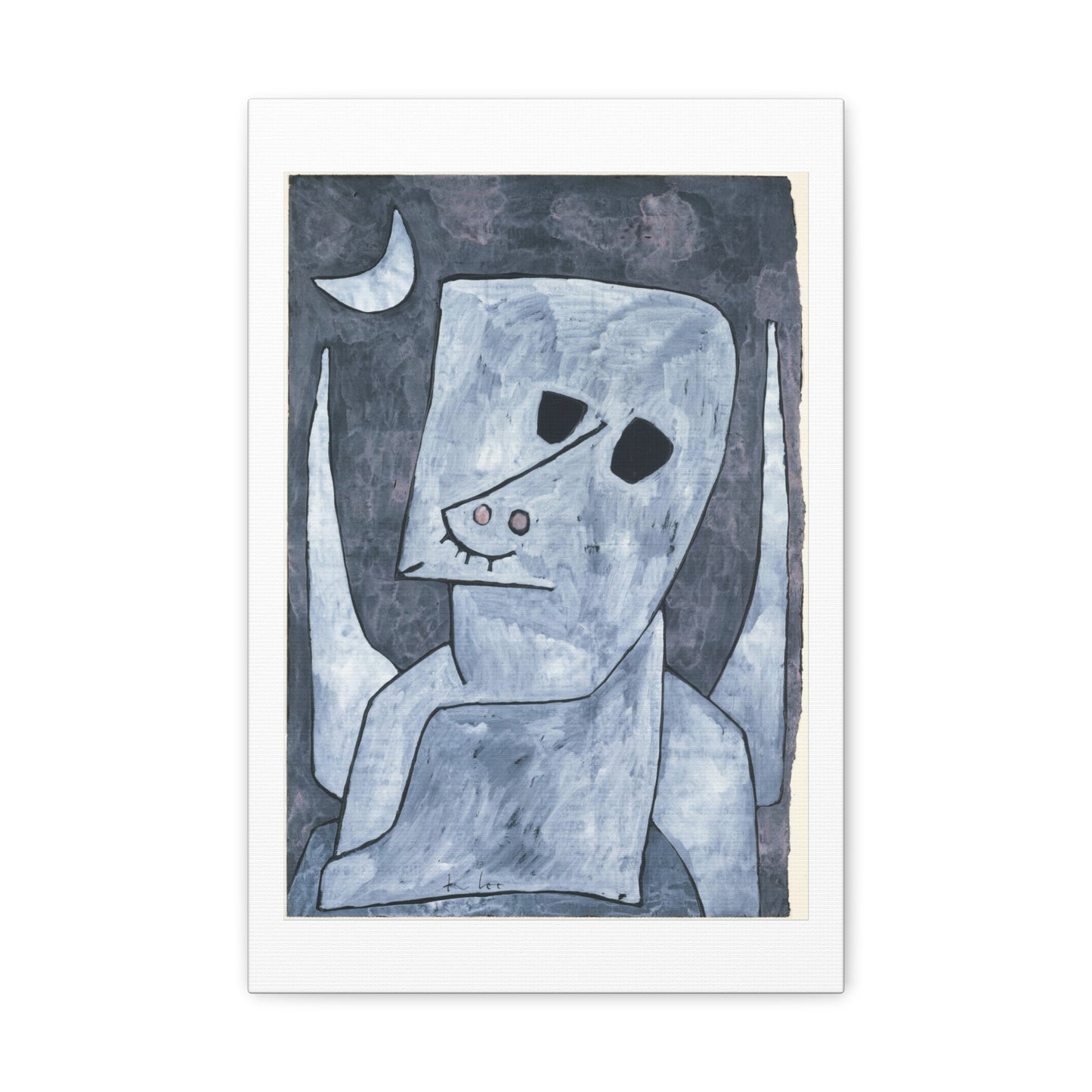 Angel Applicant (1939) by Paul Klee, Canvas Art Print from the Original