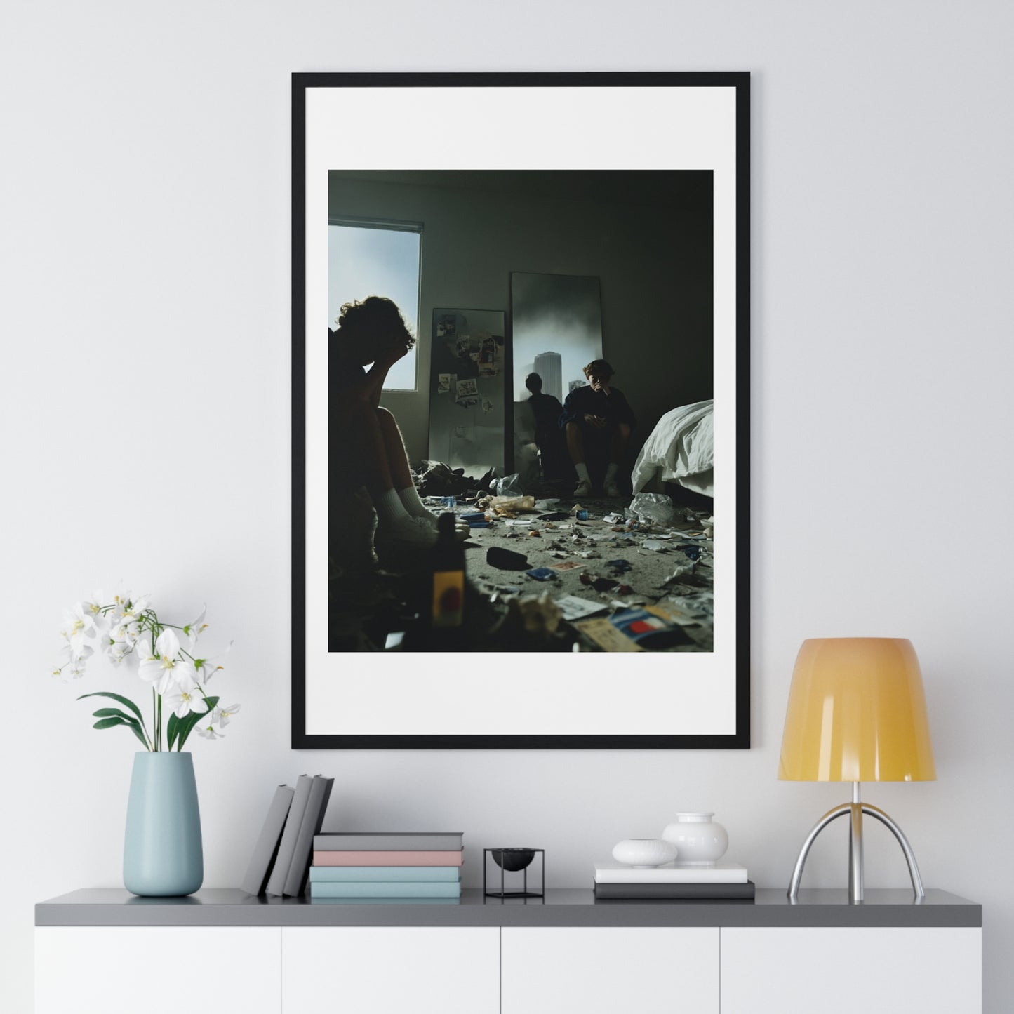 Raw Art III 'Designed by AI' Framed Art Print