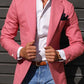 Men's Striped Blazer Casual Slim Fit, Candy Colours