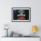 Totem Poles and Masks, from the Original, Framed Art Print