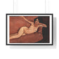 Amedeo Modigliani's Act on a Sofa 'Almaiisa' (1916) from the Original, Framed Print