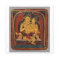 Initiation Card 'Tsakali' Akashagarbha (circa 1420), Tibet, Art Print from the Original on Canvas