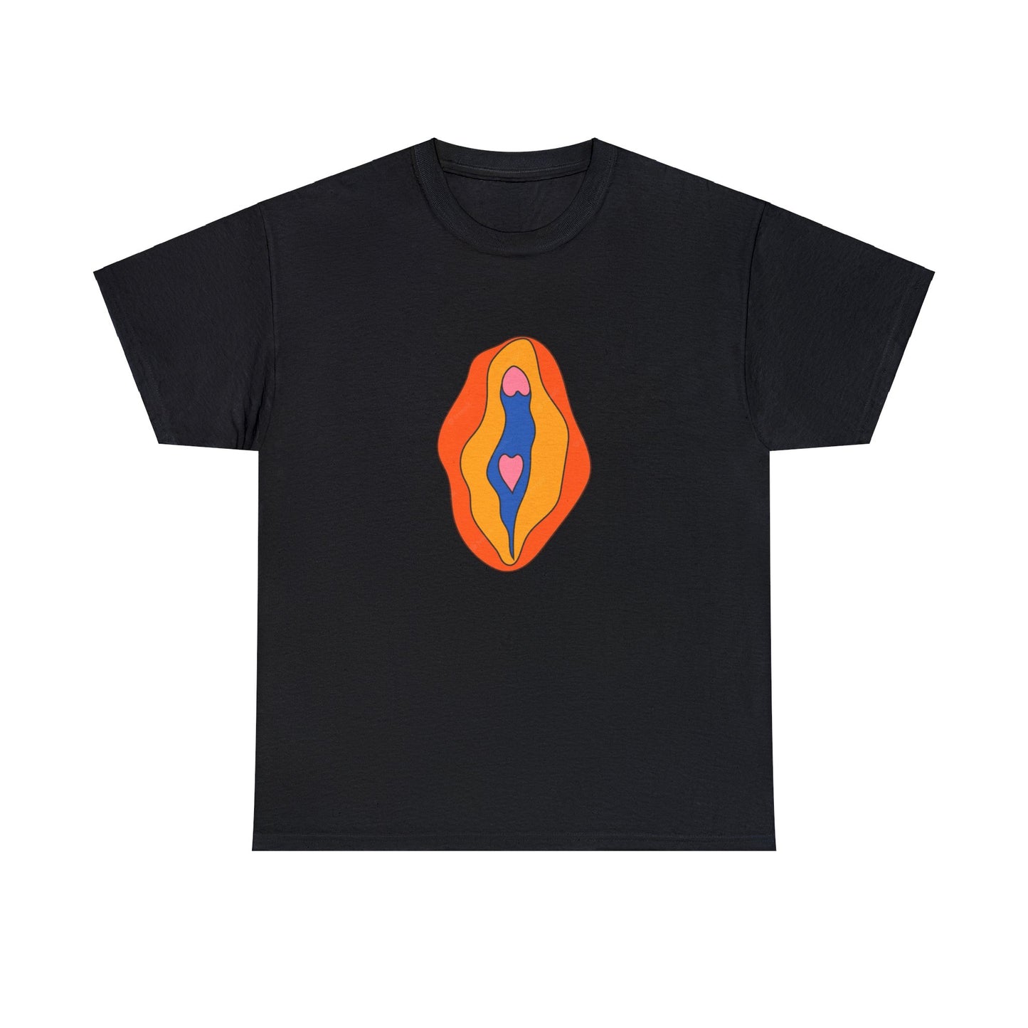 Vagina Abstract Art Graphic T-Shirt