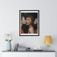 First Love Yourself, Portait Art 'Designed by AI', Framed Art Print