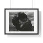 Nothing Else Matters, Romantic Black and White Photographic Art, Large Framed Print
