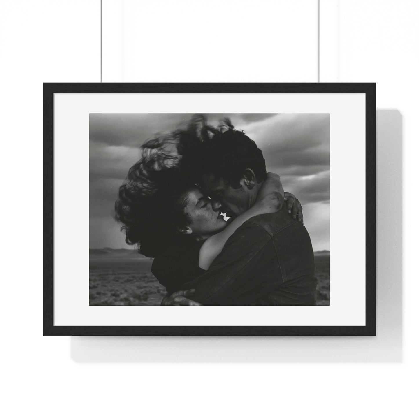 Nothing Else Matters, Romantic Black and White Photographic Art, Large Framed Print