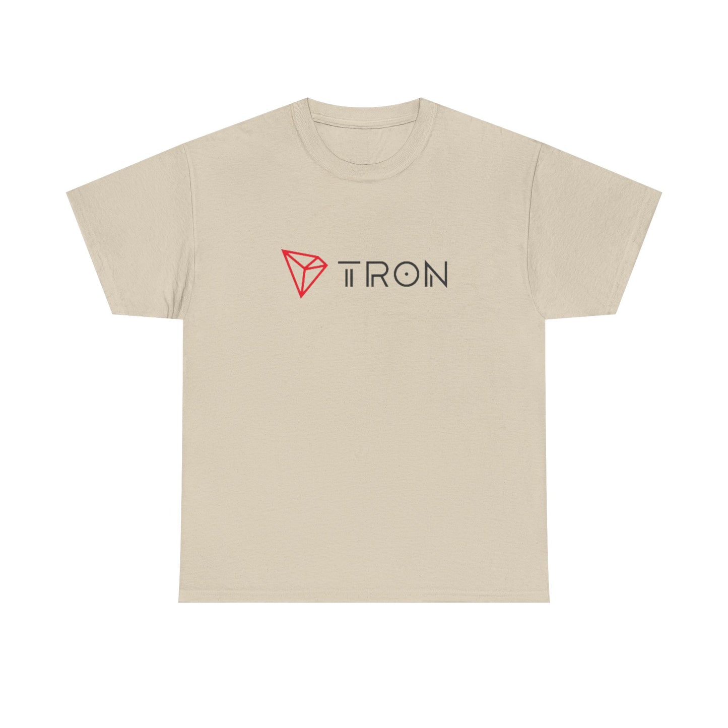 Tron (Blockchain) #TRX Crypto Unisex Heavy Cotton T-Shirt