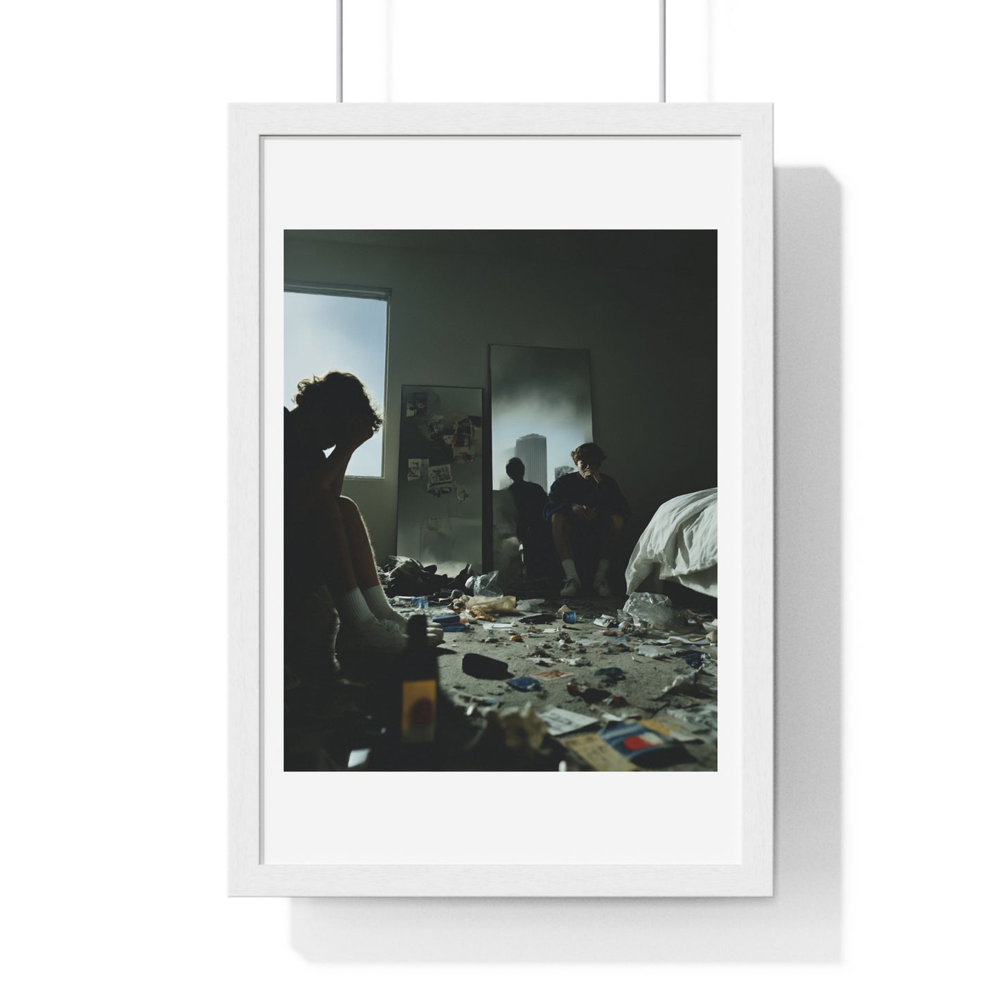 Raw Art III 'Designed by AI' Framed Art Print