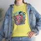 Rock Octopus Musician Cartoon T-Shirt