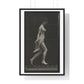 Woman Skipping, Collotype after Eadweard Muybridge (1887) from the Original, Wooden Framed Print